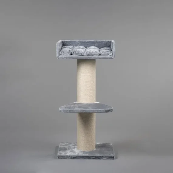 Cat tree - RHRQuality Maine Coon Lounge in gray for big cats