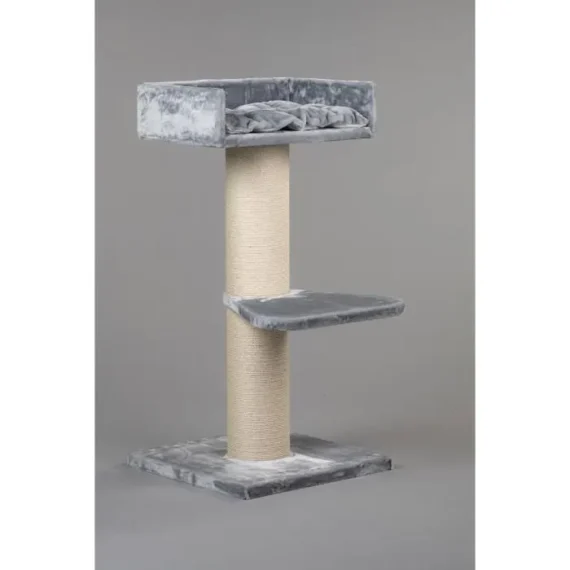 Cat tree - RHRQuality Maine Coon Lounge in gray for big cats