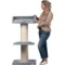 Cat tree - RHRQuality Maine Coon Lounge in gray for big cats